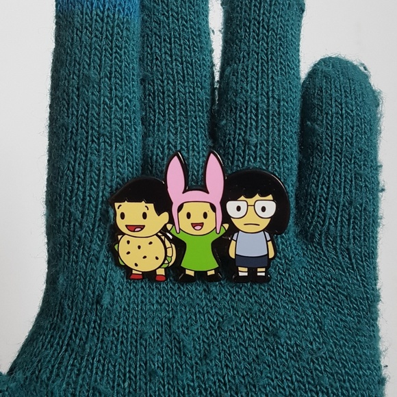 🐢2/$15 Bob's Burgers Belcher Siblings Enamel Pin - Picture 4 of 4
